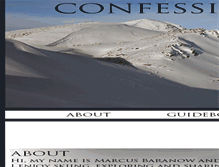 Tablet Screenshot of confessionsofaskibum.com